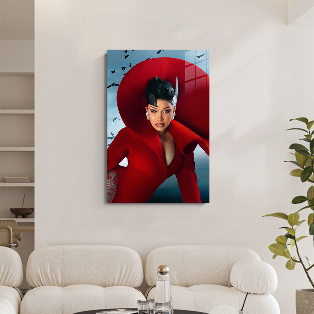 Glam Lady Wall Art