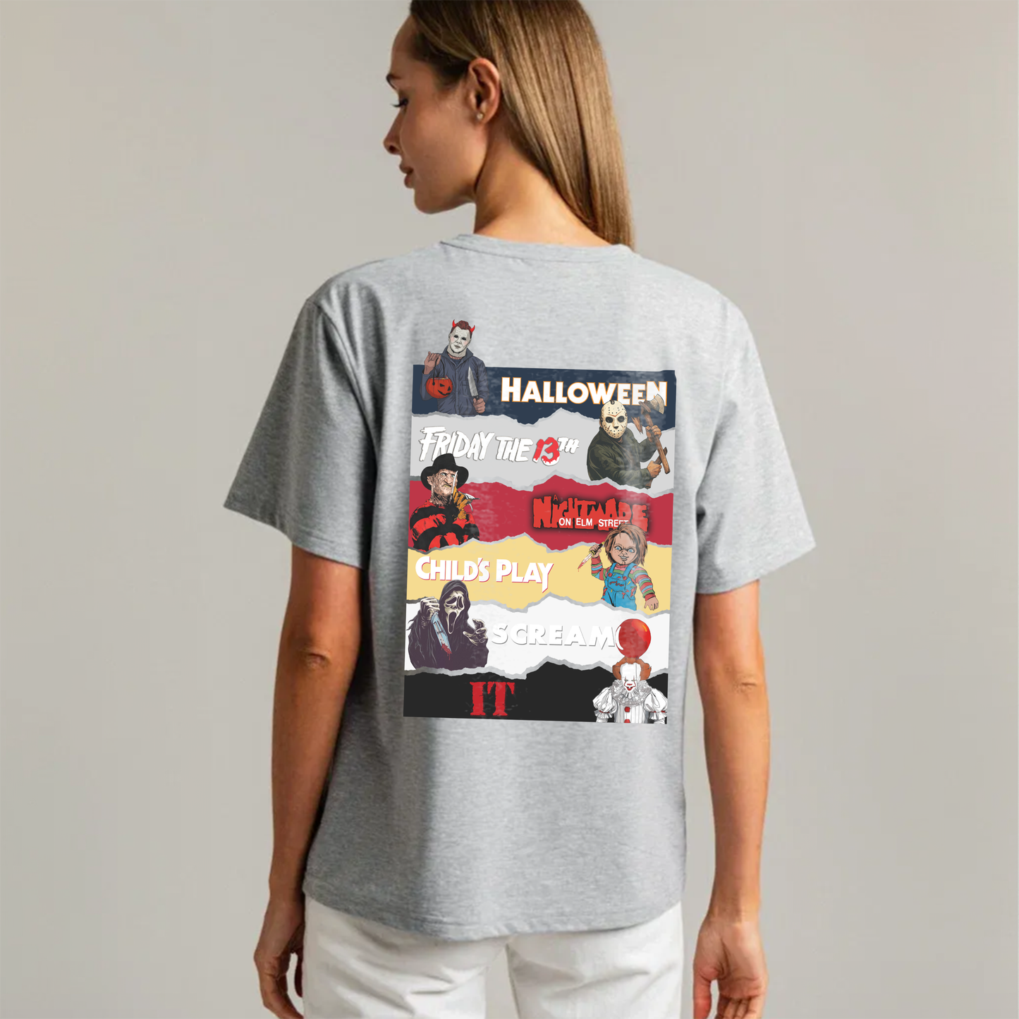 Retro Spooky Villains Tee