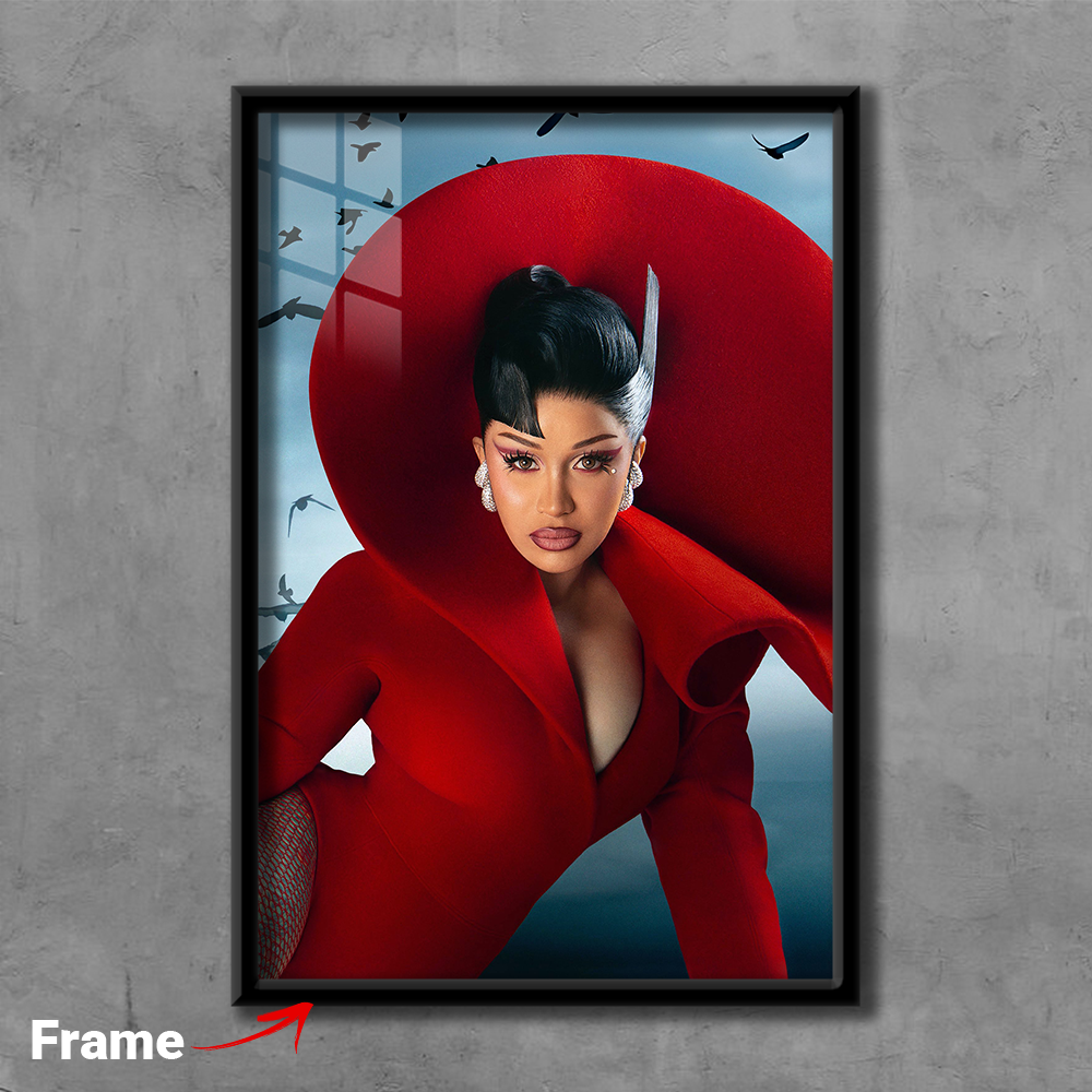 Glam Lady Wall Art