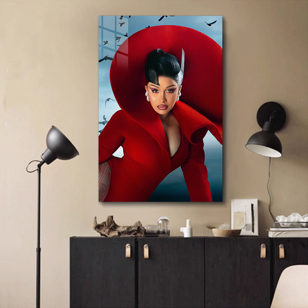 Glam Lady Wall Art