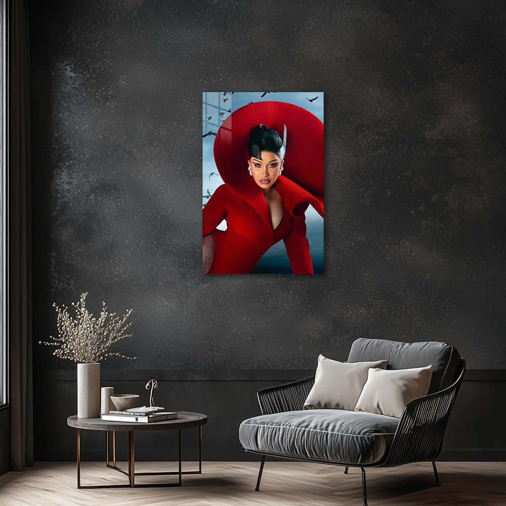 Glam Lady Wall Art